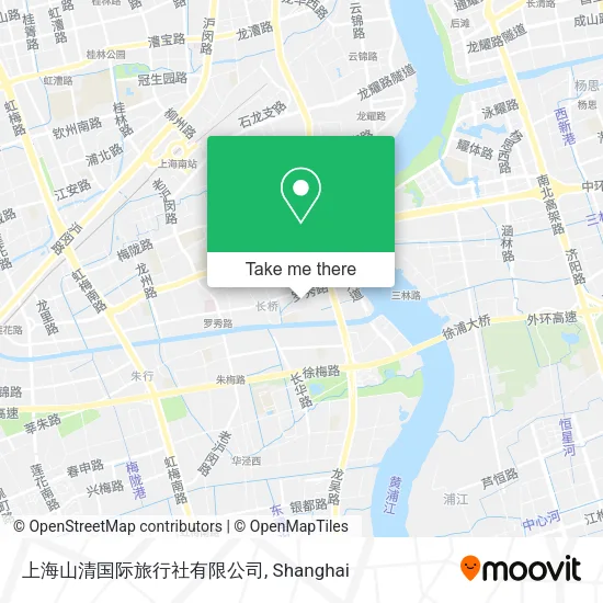 上海山清国际旅行社有限公司 map