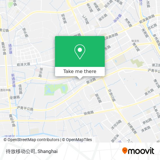 待放移动公司 map