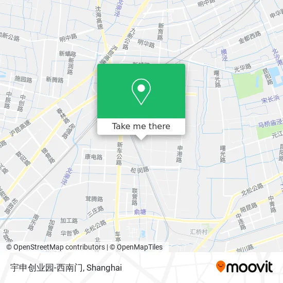 宇申创业园-西南门 map