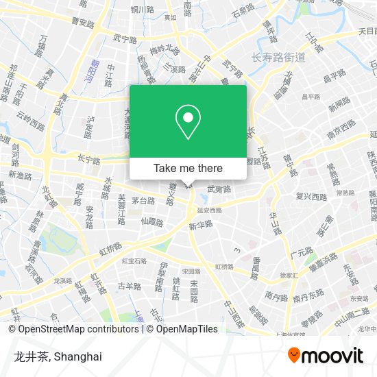 龙井茶 map