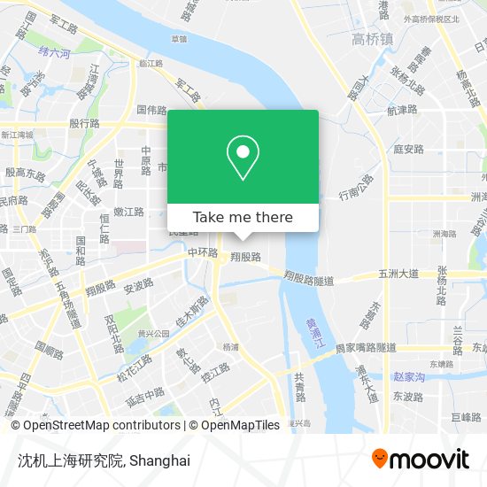沈机上海研究院 map