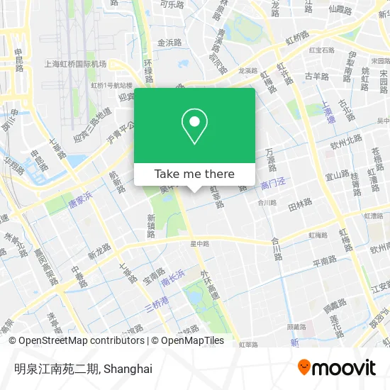 明泉江南苑二期 map