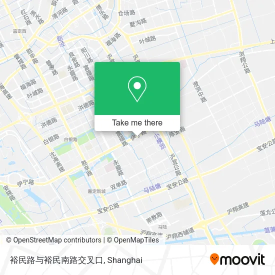 裕民路与裕民南路交叉口 map
