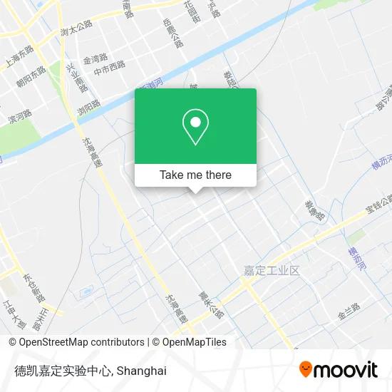 德凯嘉定实验中心 map