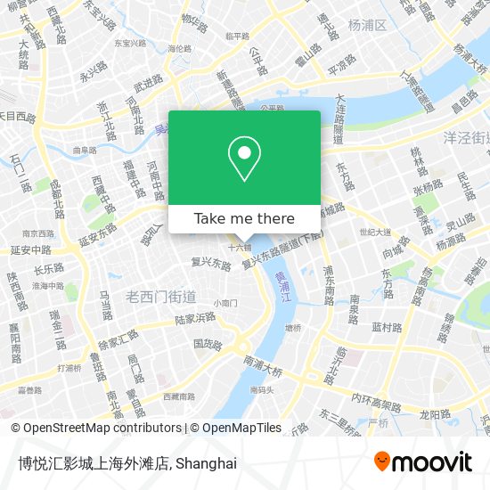 博悦汇影城上海外滩店 map