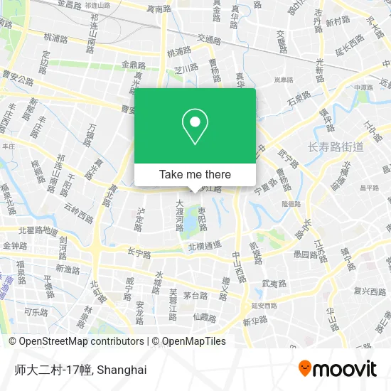 师大二村-17幢 map