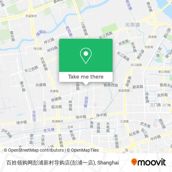 百姓领购网彭浦新村导购店(彭浦一店) map