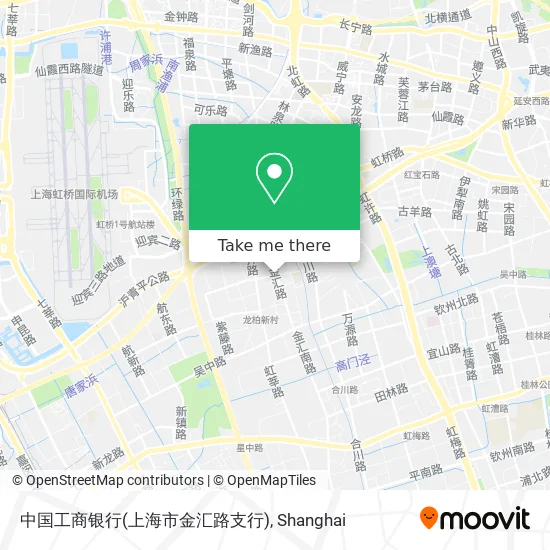 中国工商银行(上海市金汇路支行) map