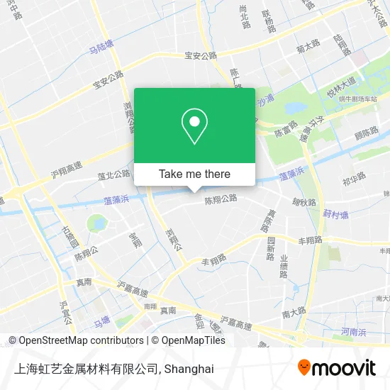 上海虹艺金属材料有限公司 map