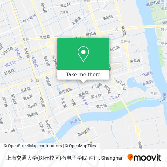 上海交通大学(闵行校区)微电子学院-南门 map