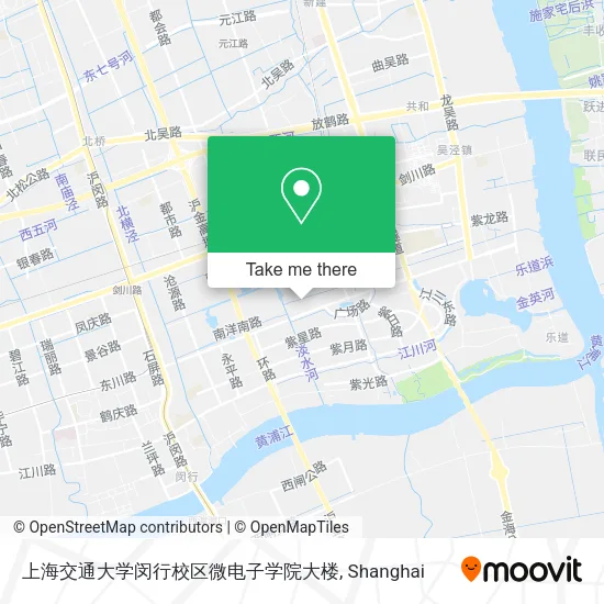 上海交通大学闵行校区微电子学院大楼 map