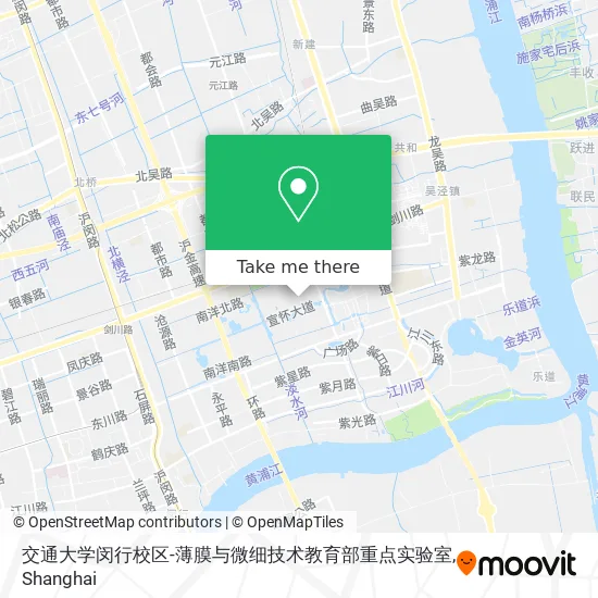 交通大学闵行校区-薄膜与微细技术教育部重点实验室 map