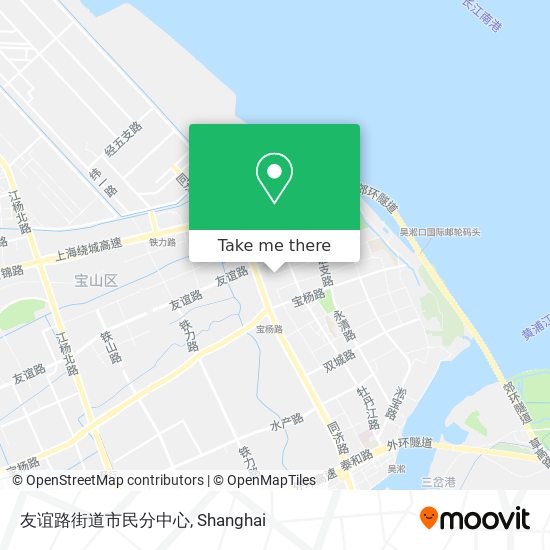 友谊路街道市民分中心 map