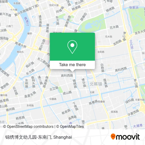 锦绣博文幼儿园-东南门 map