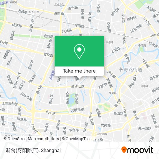 新食(枣阳路店) map