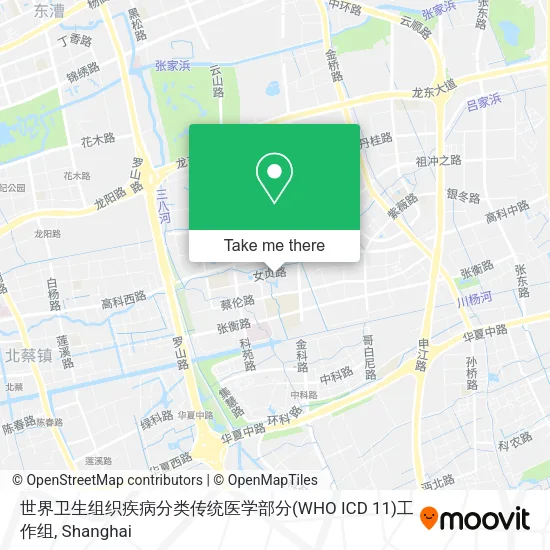 世界卫生组织疾病分类传统医学部分(WHO ICD 11)工作组 map