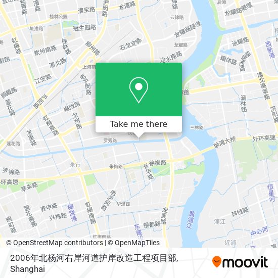 2006年北杨河右岸河道护岸改造工程项目部 map