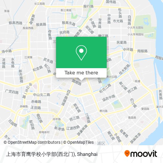 上海市育鹰学校小学部(西北门) map