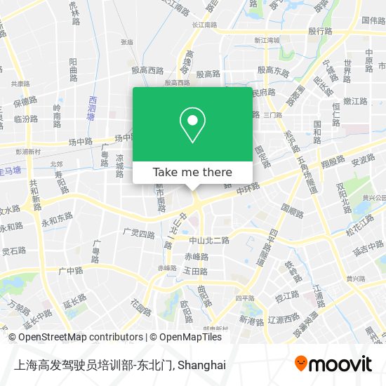 上海高发驾驶员培训部-东北门 map
