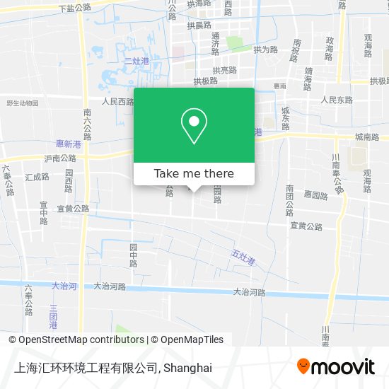 上海汇环环境工程有限公司 map