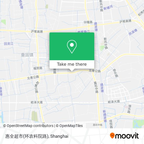 惠全超市(环农科院路) map