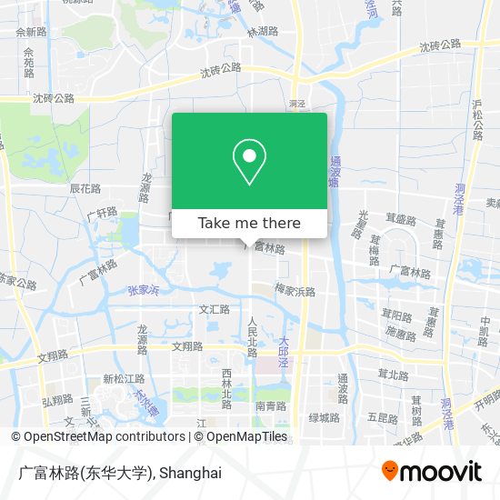 广富林路(东华大学) map