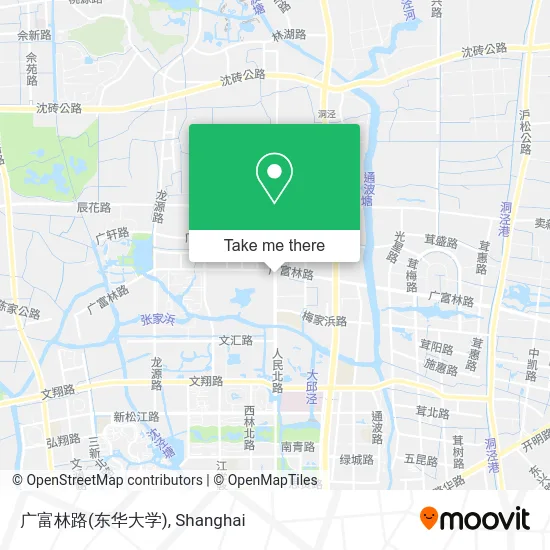 广富林路(东华大学) map