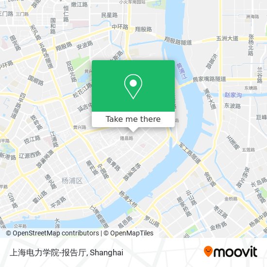 上海电力学院-报告厅 map