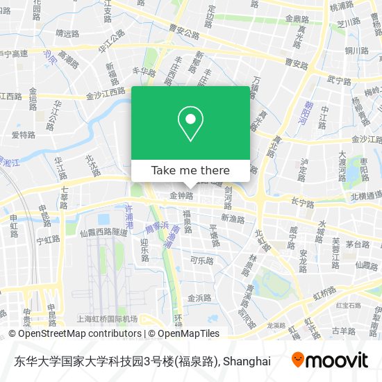 东华大学国家大学科技园3号楼(福泉路) map