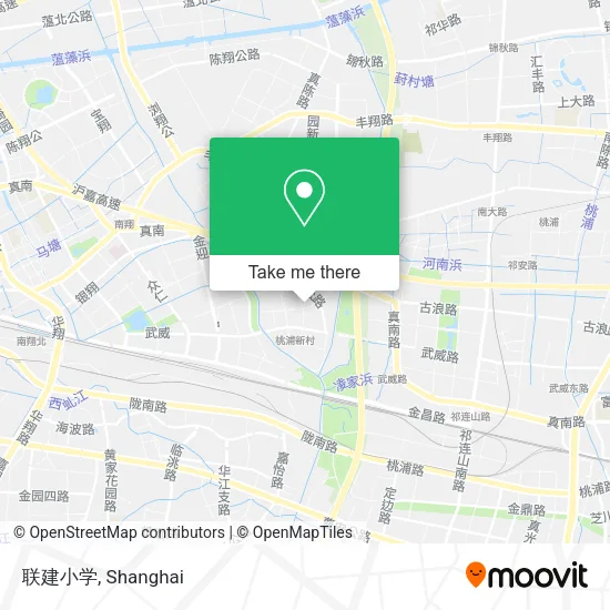 联建小学 map