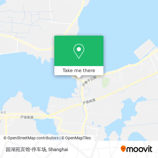 园湖苑宾馆-停车场 map