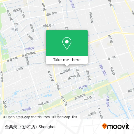 金典美业(妙栏店) map