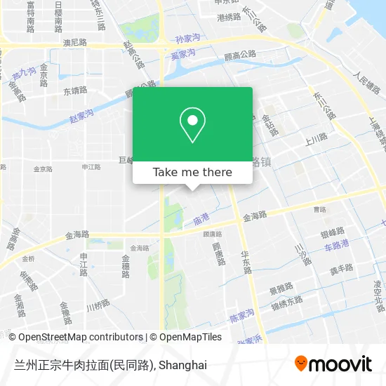 兰州正宗牛肉拉面(民同路) map