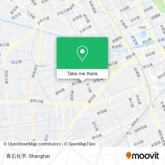 青石化学 map
