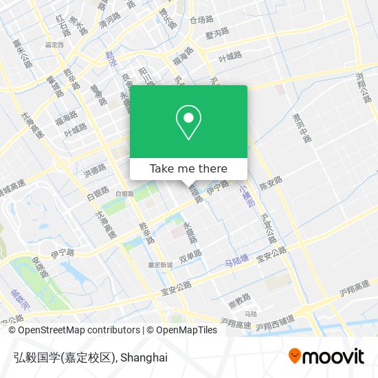 弘毅国学(嘉定校区) map