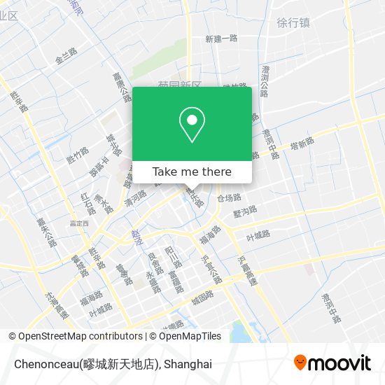 Chenonceau(疁城新天地店) map