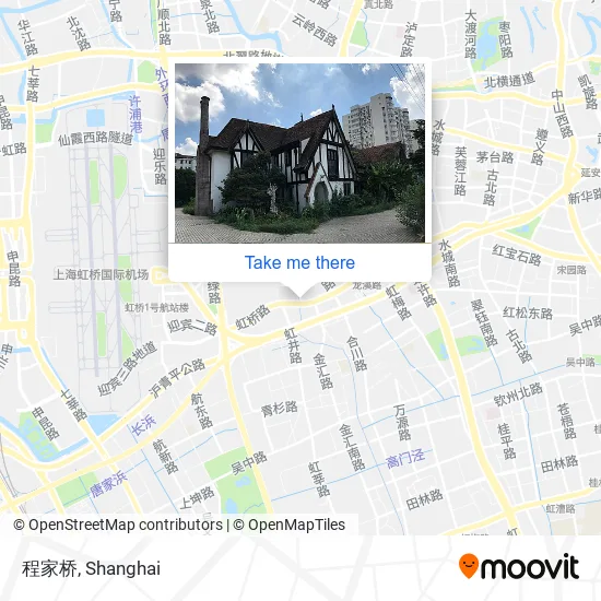 程家桥 map