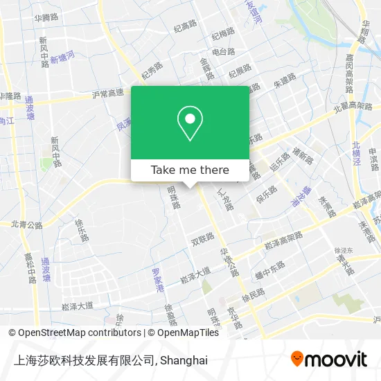 上海莎欧科技发展有限公司 map