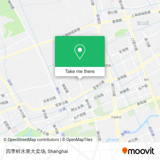 四季鲜水果大卖场 map