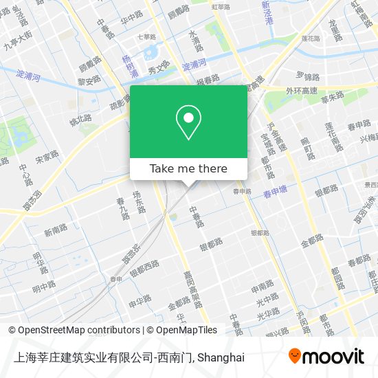 上海莘庄建筑实业有限公司-西南门 map