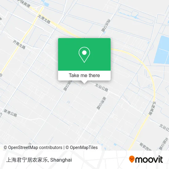 上海君宁居农家乐 map
