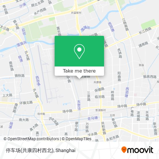 停车场(共康四村西北) map
