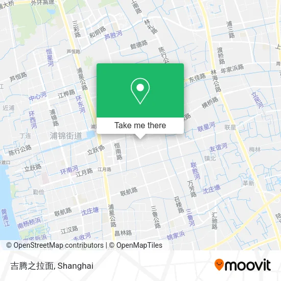 吉腾之拉面 map