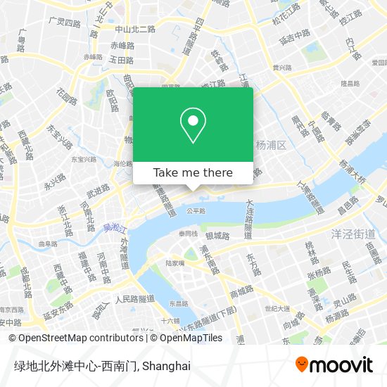 绿地北外滩中心-西南门 map