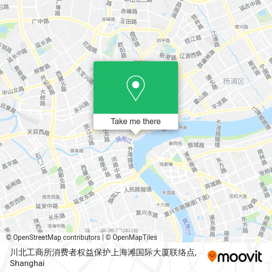 川北工商所消费者权益保护上海滩国际大厦联络点 map