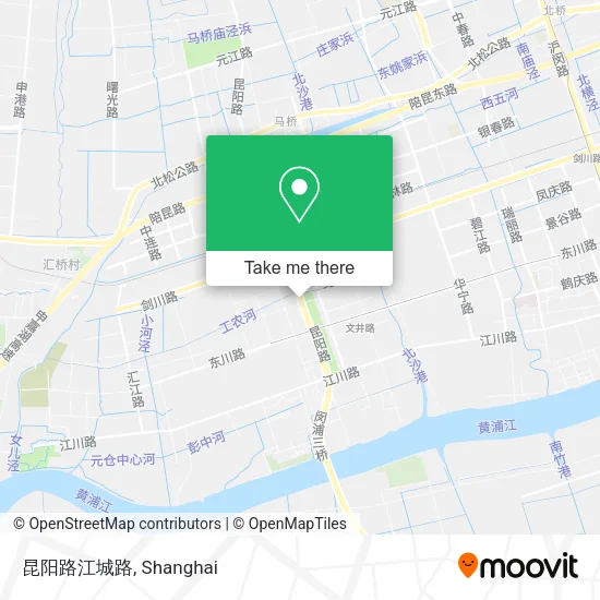 昆阳路江城路 map