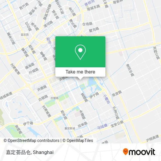 嘉定荟品仓 map