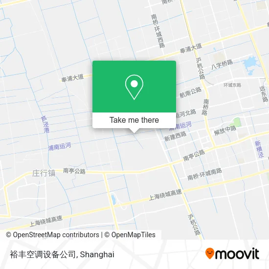 裕丰空调设备公司 map