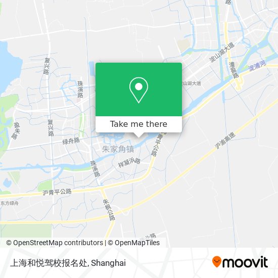 上海和悦驾校报名处 map