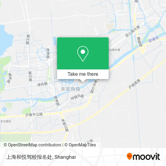 上海和悦驾校报名处 map